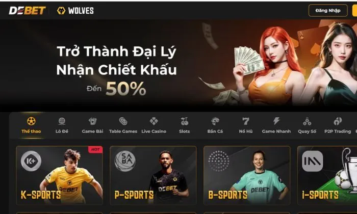 Khám phá nhà cái Debet